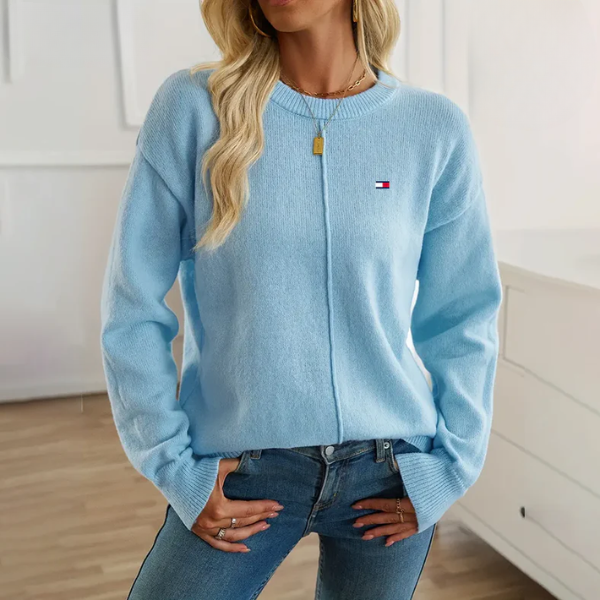 Loose-fitting Crew Neck Sweater